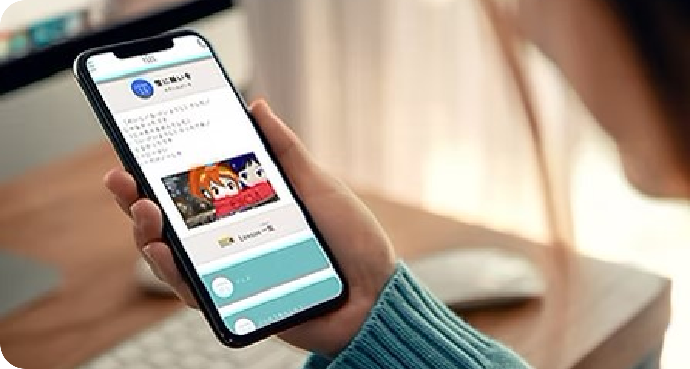 当社独自の教育システムで日本語学習サポート